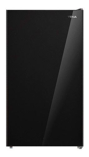 [RSR-10520GBK] Refrigerador Frigobar Teka Rsr 10520 Gbk Cristal Negro 4 Pies³ Congelador Capacidad 113l Mini Electrico 115v Chiquito