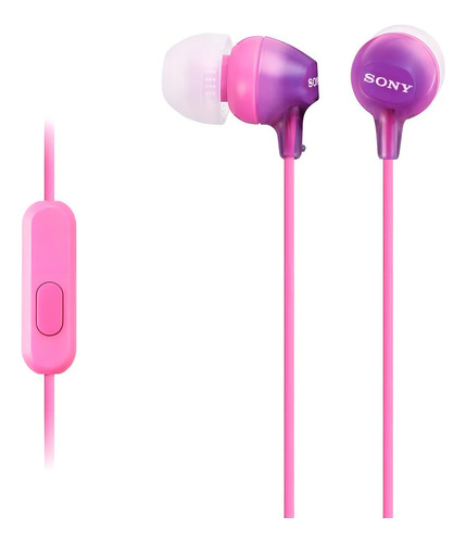 [MDR-EX15APVIO] Auriculares In-ear Inalámbricos Sony Ex Series  Mdr-ex15ap Púrpura