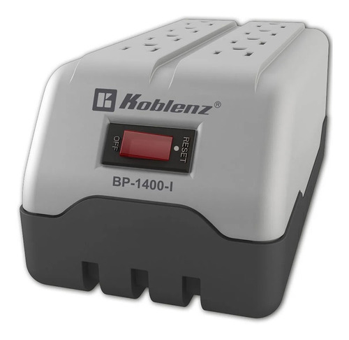 [BP-1400-I] Regulador De Voltaje Koblenz Bp-1400-i 1400va Hasta 800w 8 Contactos Para Computadoras, Televisores, Consolas