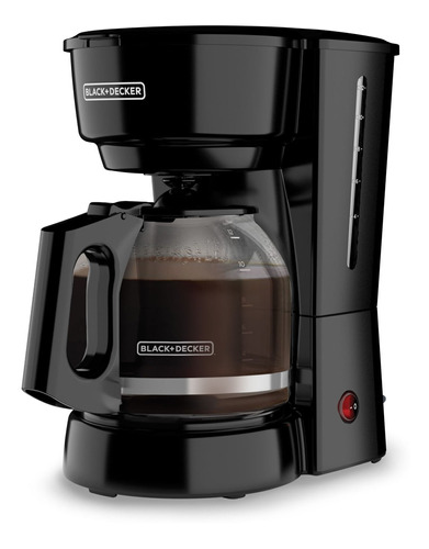 [CM0915BK-LA] Cafetera Black + Decker 12 Tz Base Caliente Jarra Antigoteo Color Negro