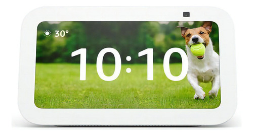 [ECHOSHOW5-BLA] Amazon Echo Show Echo Show 5 (3rd Gen) Con Asistente Virtual Alexa, Pantalla Integrada De 5.5  Color Glacier White 127/220v