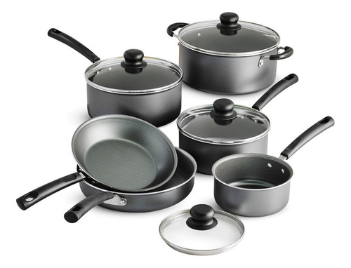 [80119-542] Batería De Cocina Tramontina 80119542 Primaware 10 Piezas Color Gris