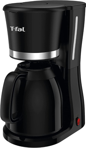 [CM133852] Cafetera De Filtro Permanente Cool Touch Negra, 10 Tazas, Con Jarra Térmica, T-fal Cm133852