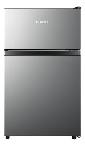 [RT31D6AGX1] Refrigerador Con Freezer Frigobar Hisense Frigobar Rt31d6agx1 Color Gris Con Capacidad De 87l 127v