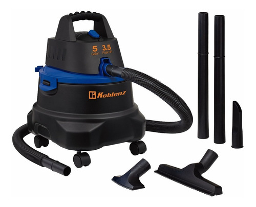 [WD-5MA] Aspiradora Koblenz® Seco-mojado Wd-5 Ma 5gal Multiuosos Color Negro
