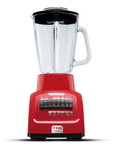 [LN8205-ROJA] Licuadora 10 Velocidades Roja 2.2l T-fal Infinyforce Xl