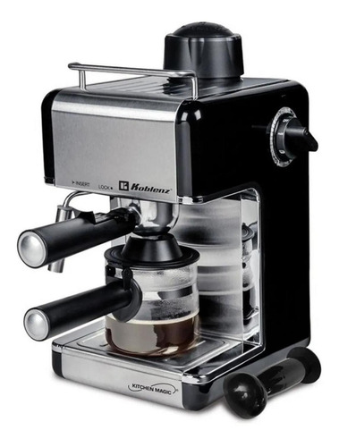 [CKM-650EIN] Cafetera Espresso Koblenz Ckm-650 Ein Cappuccino Cap 4 Tazas Color Gris