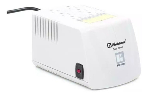 [ER-2000-BLANC] Regulador Er-2000 Koblenz® 6.6 Amp, 8 Contactos Nema5-15r Color Gris