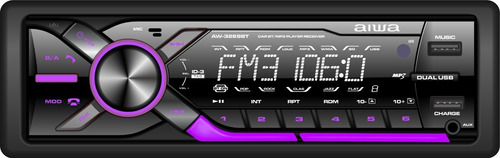 [AW-3269BT] Radio Auto 1 Din Aiwa Bluetooth Mp3 Usb App Music Aw-3269bt